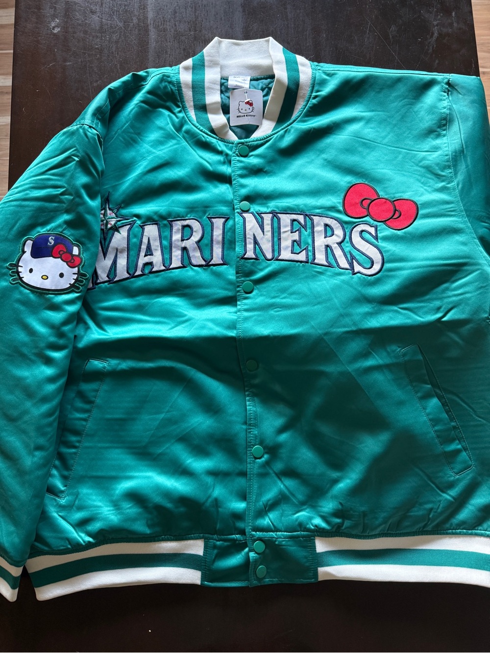 MLB Hello Kitty Mariners Bomber Jacket